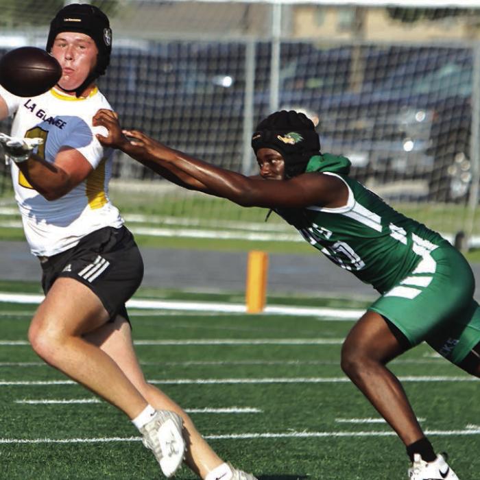 Leps March to Title Game at Taylor 7-on-7 Tourney