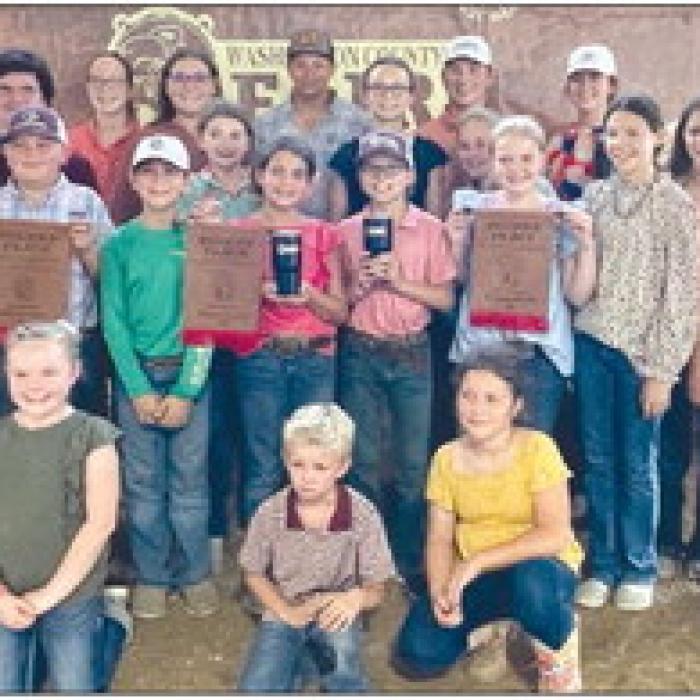 Fayette Co. 4-H Competes in Washington Co. Livestock Judging Contest
