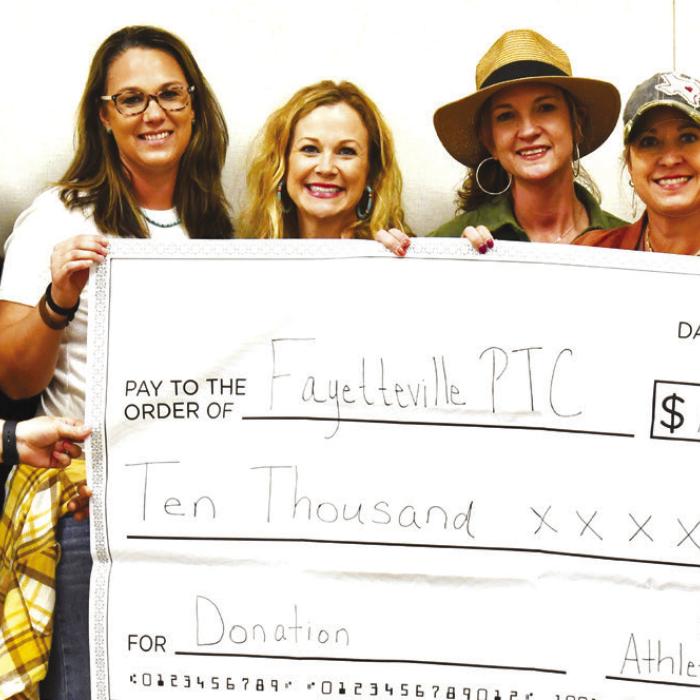 FISD Booster Club Donates to PTC