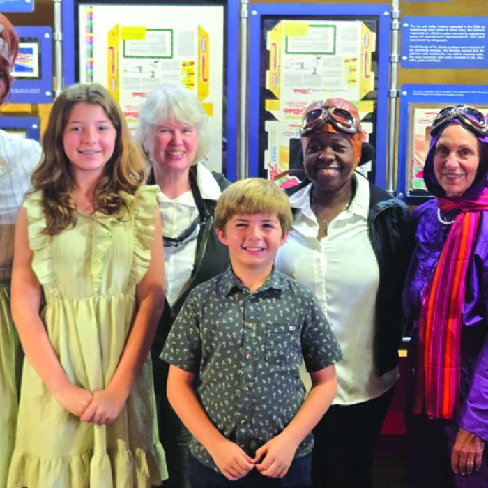 Participants in last week’s event at the Stanzel Museum.