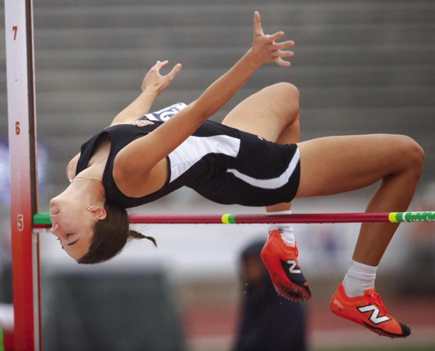 Magliolo Wins Third State High Jump Medal