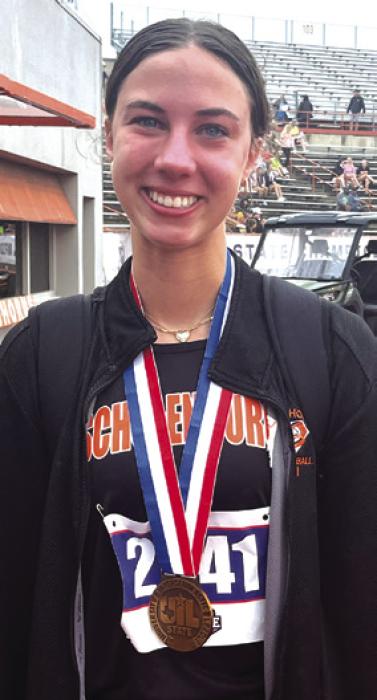 Magliolo Wins Third State High Jump Medal