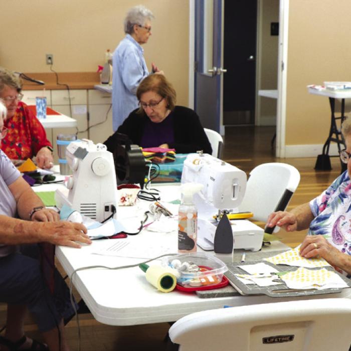  Locals Quilt for Hill Country Flood Victims