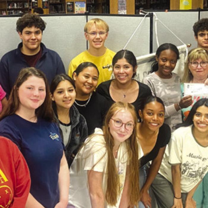 Leo Club Hears About Second Chance Emporium