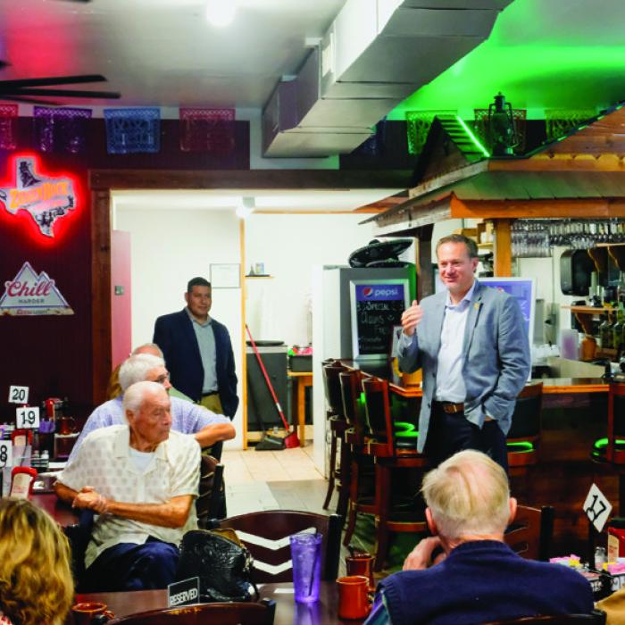 Congressman Cloud Visits La Grange