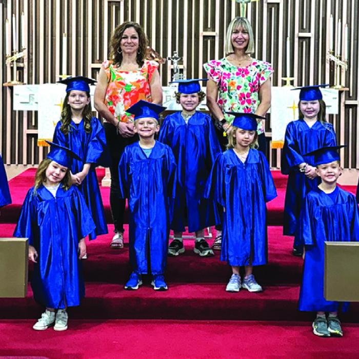 Mt. Calvary Preschool Graduates of 2024