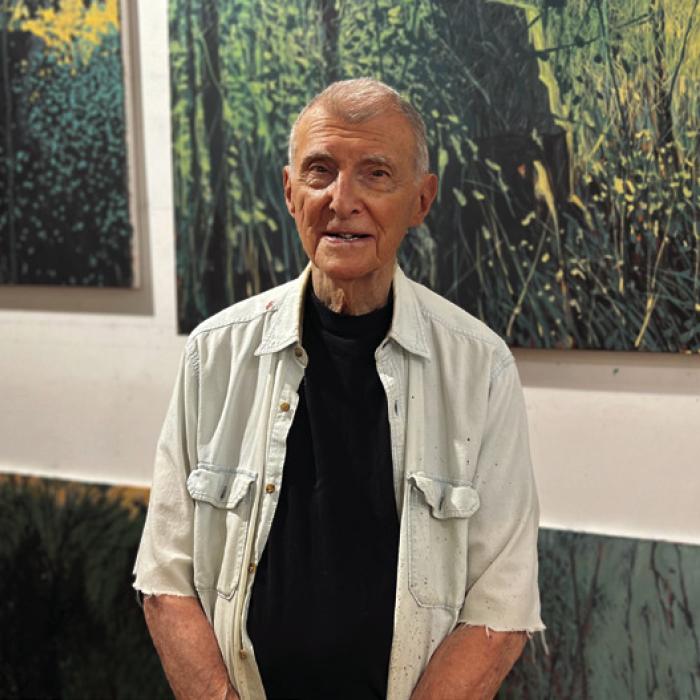William Anzalone in studio July 2025.