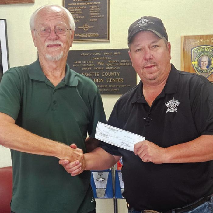 KCs Donate to Benevolent Fund