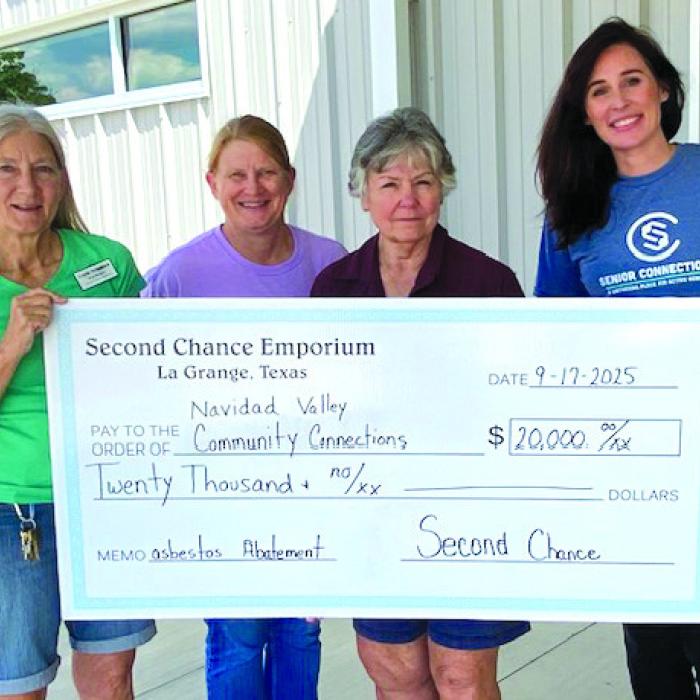 Second Chance Donates to NVCC