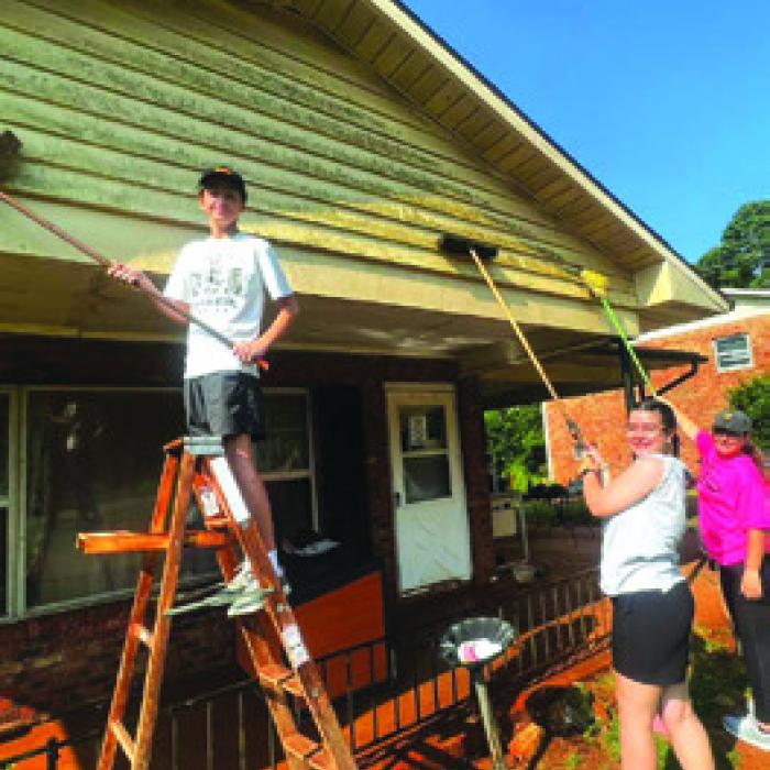 Hostyn, Plum Youth Attend Catholic Heart Work Camp in North Carolina