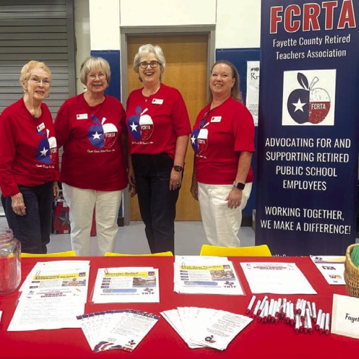 Pictured from left: Karen Fitch, Chris Morrison, Peggy Halamicek and Lisa Slinkard.
