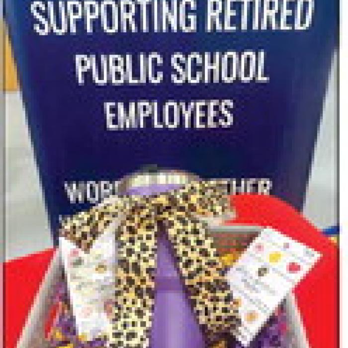 Door prize basket given at the event.