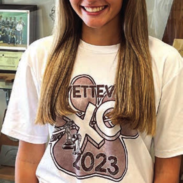 Fayetteville’s Saige Gasaway placed 99th (out of 146 runners) at the 1A state girls cross country meet, finishing with a time of 14:25.70.