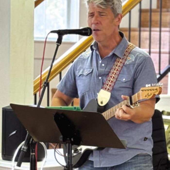 Thank you Debbie with The Bugle Boy for bringing Phil Hurley from Bastrop to entertain members in Flatonia Aug. 26. We had members from all three campuses present to enjoy the show. Phil is quite the entertainer and storyteller. We hope to have them back in Schulenburg soon.