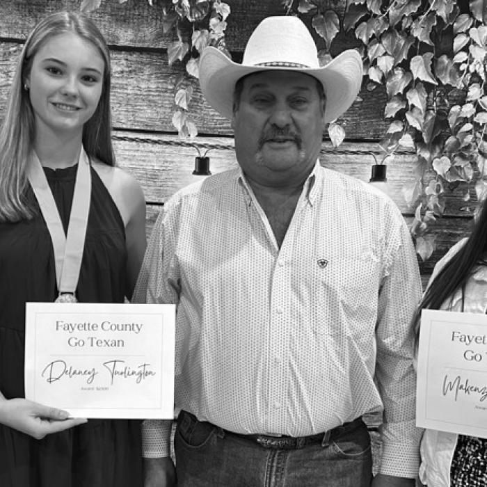 Fayette County Area Go Texan Awards $65,000 in Scholarships