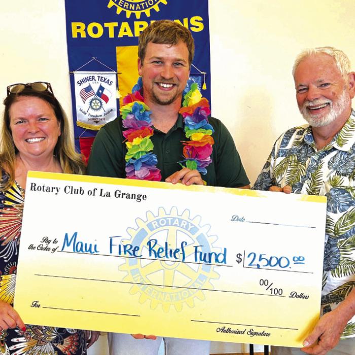 La Grange Aids Maui Disaster Recovery