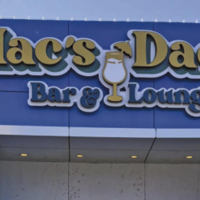 Mac’s Daq’s is located in the old Oviedo auto dealership in downtown La Grange.