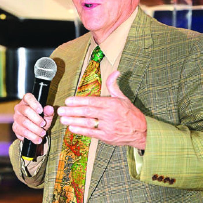 Former Pastor of Flatonia Baptist Church, Brother Ken Hayman, concluded the morning services with prayer after offering words of congratulations and encouragement to the Flatonia Baptist Church congregation.