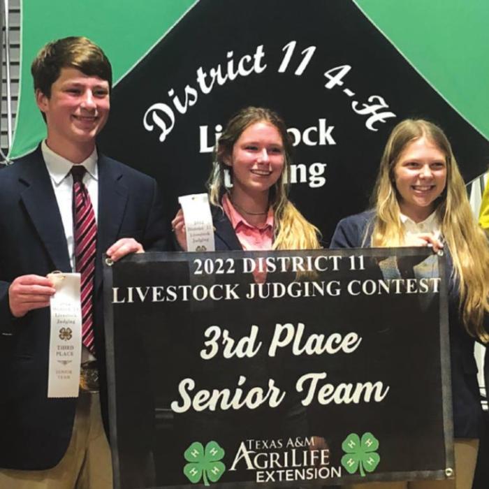 Fayette County 4-H Competes in Livestock Judging Contest