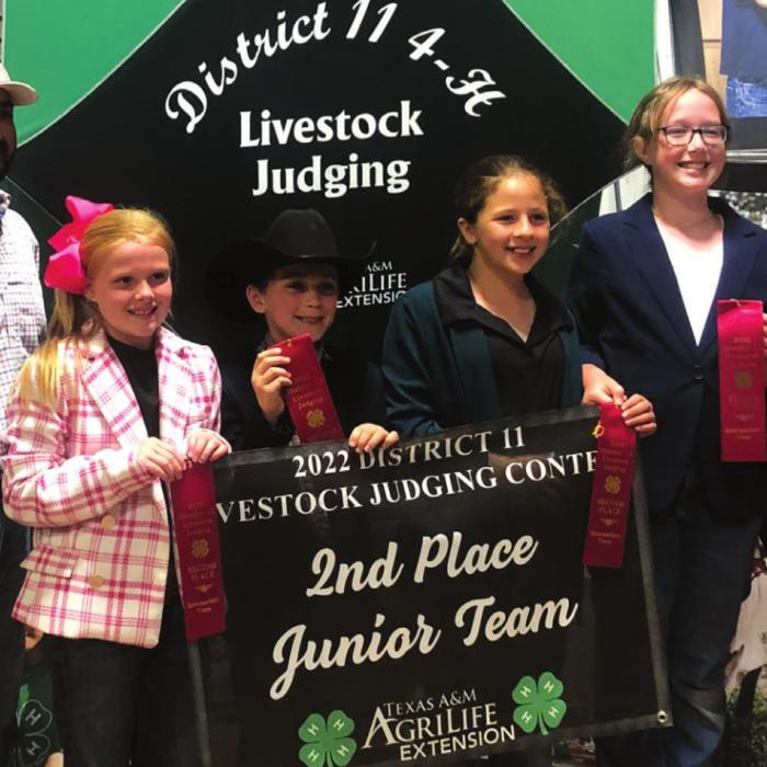 Fayette County 4-H Competes in Livestock Judging Contest