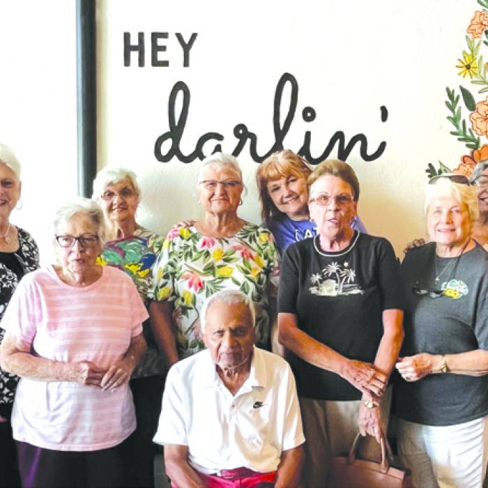 Seniors Enjoy Movie in Flatonia