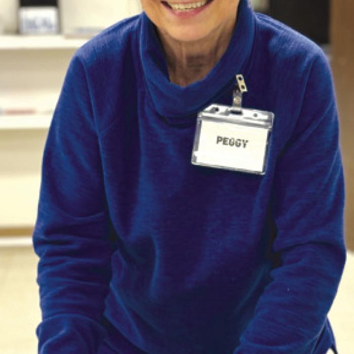 Peggy Hiatt put in the final pieces to a puzzle that seemed to never end. It sat on our table far too long stumping the members. We are all happy it is complete and they can begin another less complicated puzzle.