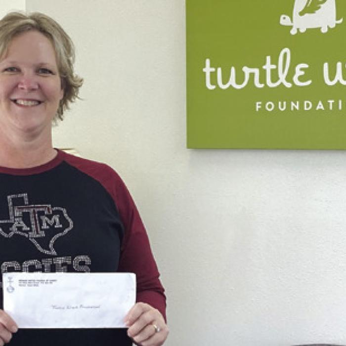 Turtle Wing Receives Donation