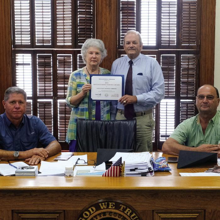 County Historical Commission Honored