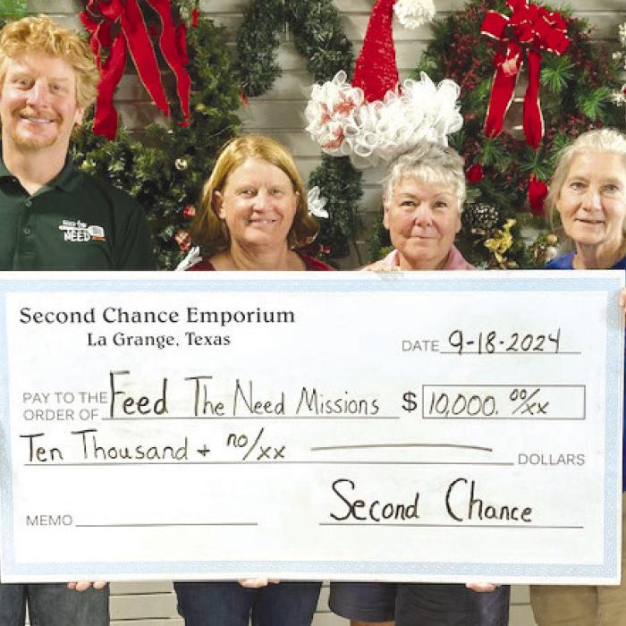Second Chance Donates to Local Organizations