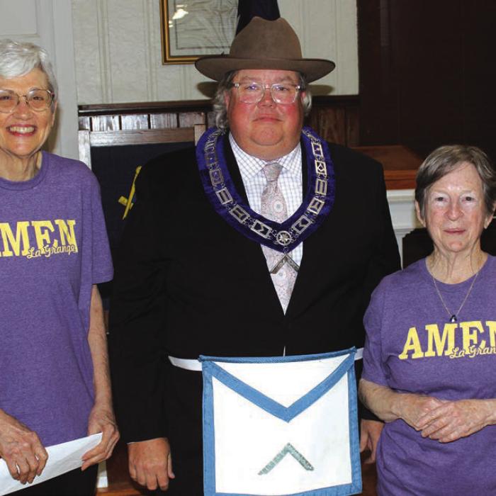 LaFayette Masonic Lodge in LG Honors Community Leaders
