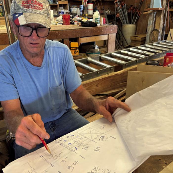 Fayetteville’s premier cabinet maker, Eugene Michalsky, built the cabinets for the Center’s Community Room. The counter area in the Community Room will also double as the bar for events in the Grand Room and eventually for the theater lobby.