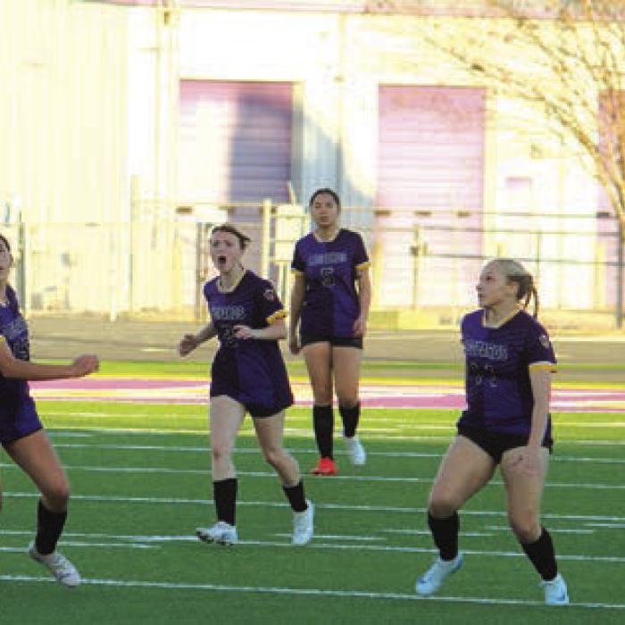 Both the La Grange boys and girls soccer teams play at Cameron Tuesday.