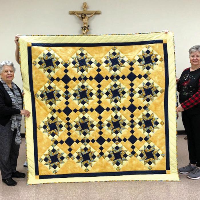 Pictured from left: Joyce Pavlicek and Debbie Novosad.