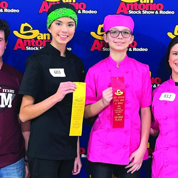 Fayette County 4-H Students Shine in Food Challenge at San Antonio Livestock Show