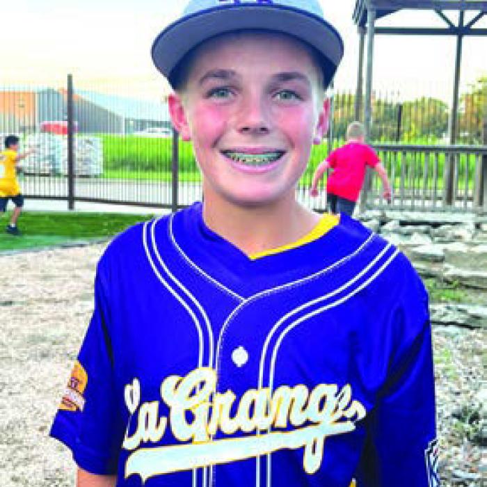 The Members of the 2024 Texas East Champion La Grange Intermediate All-Stars