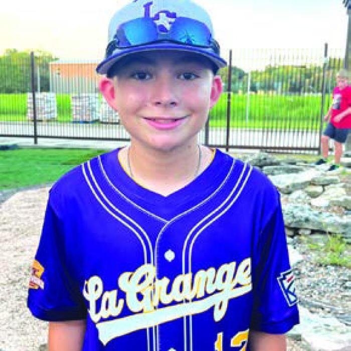 The Members of the 2024 Texas East Champion La Grange Intermediate All-Stars