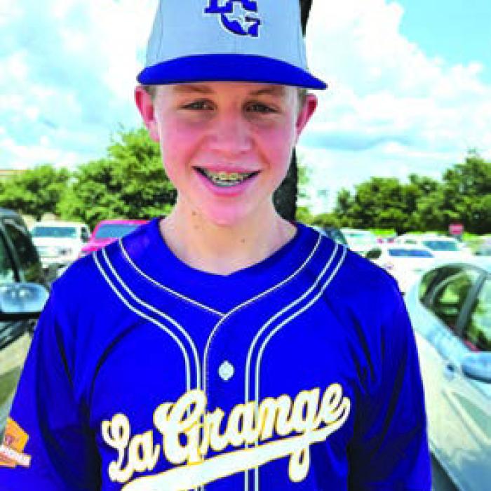 The Members of the 2024 Texas East Champion La Grange Intermediate All-Stars