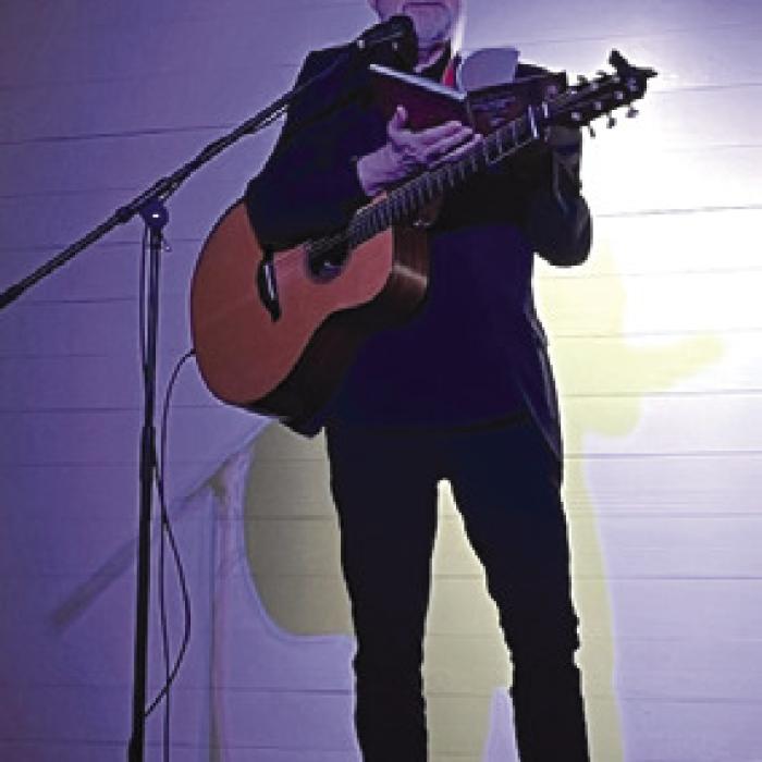 Beppe Gambetta at the Fayetteville Performance Theater and Community Center.