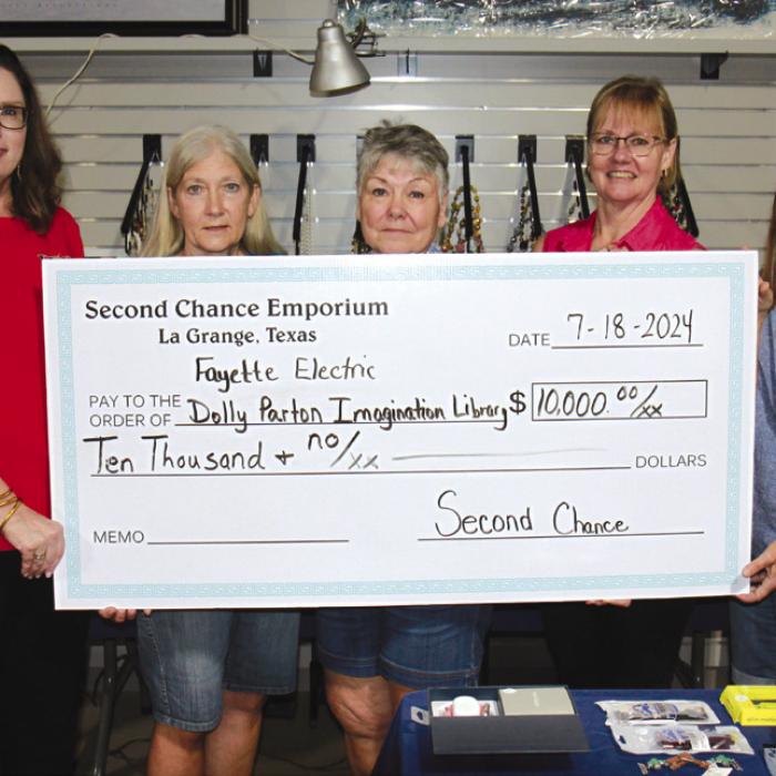 FEC Charitable Fund Receives Grant from Second Chance Emporium