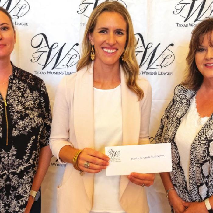 Texas Women’s League Donates $100,000 to Local Organizations
