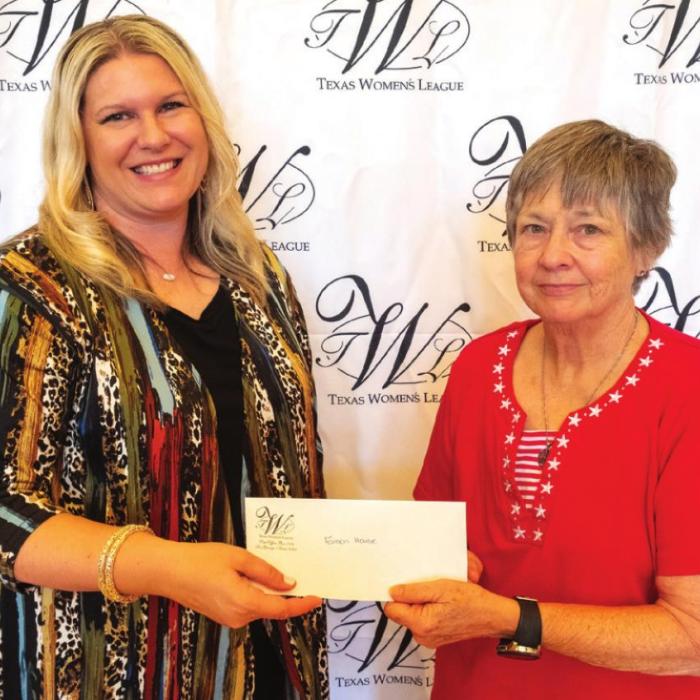 Texas Women’s League Donates $100,000 to Local Organizations