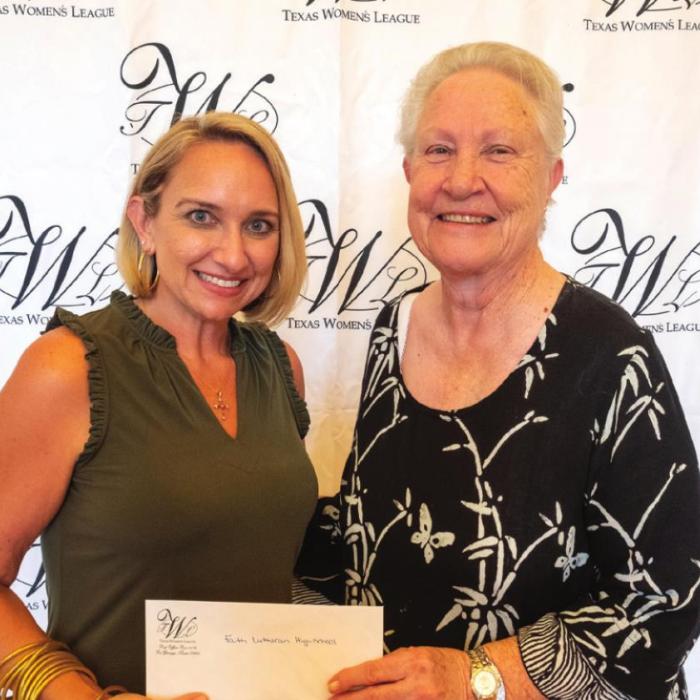 Texas Women’s League Donates $100,000 to Local Organizations