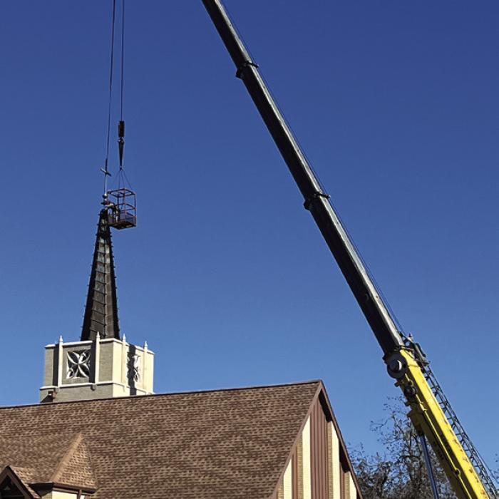 Steeple, Cross Returned Atop St. Paul’s