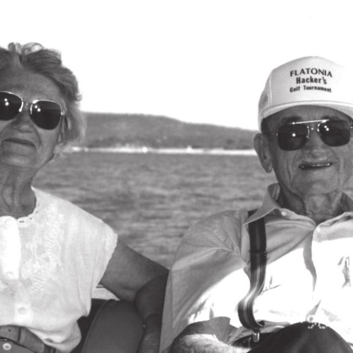 Martha treasures the years she and her husband, Arnold, shared. He passed away in 2003 at the age of 95.