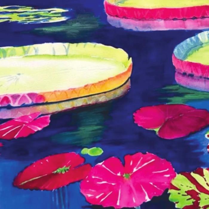 Watercolor by Linda Bateman.