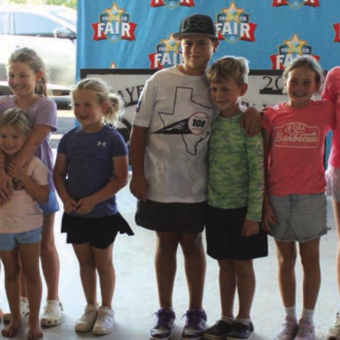 New this year was a kids’ BBQ cookoff contest, in which local young people cooked a pork chop that was judged. Here are all the kid competitors.