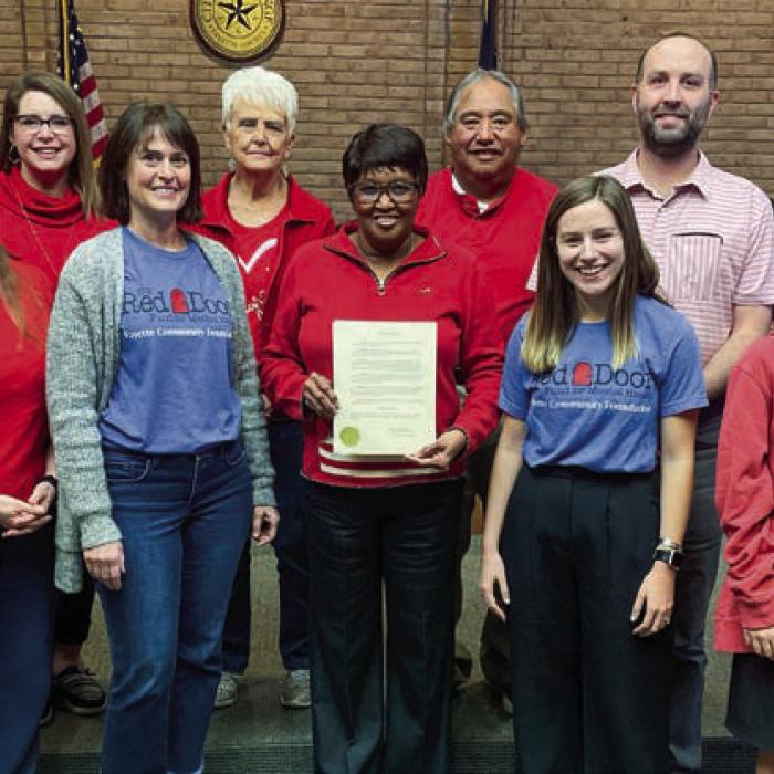 Red Door Day Proclaimed by City Council