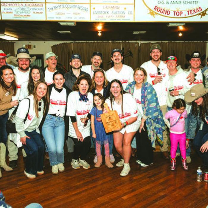 Best in Showmanship - The Round Top Road Chili Co. (winner for a third time in a row)