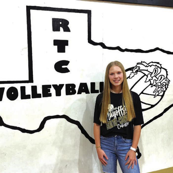 RT-C Freshman Markwardt Tallies a Triple-Double in First Varsity Match