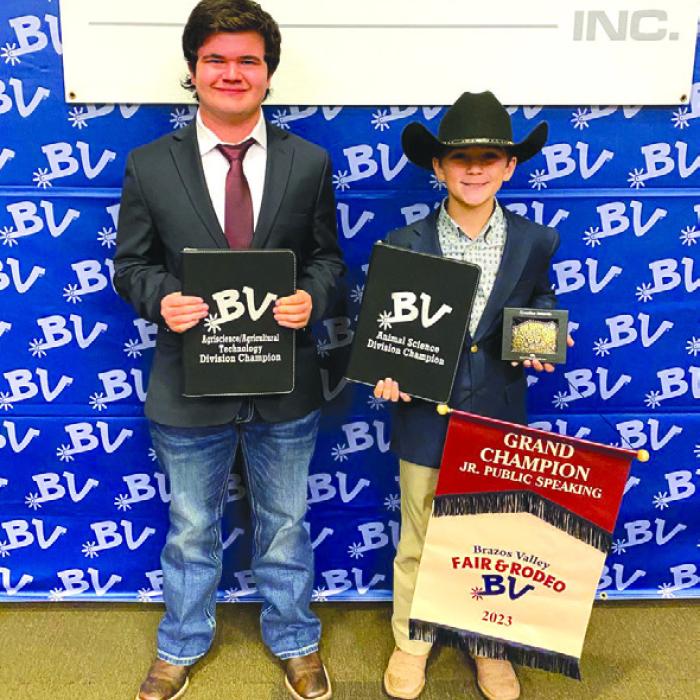 4-H Members Win at Brazos Valley Fair